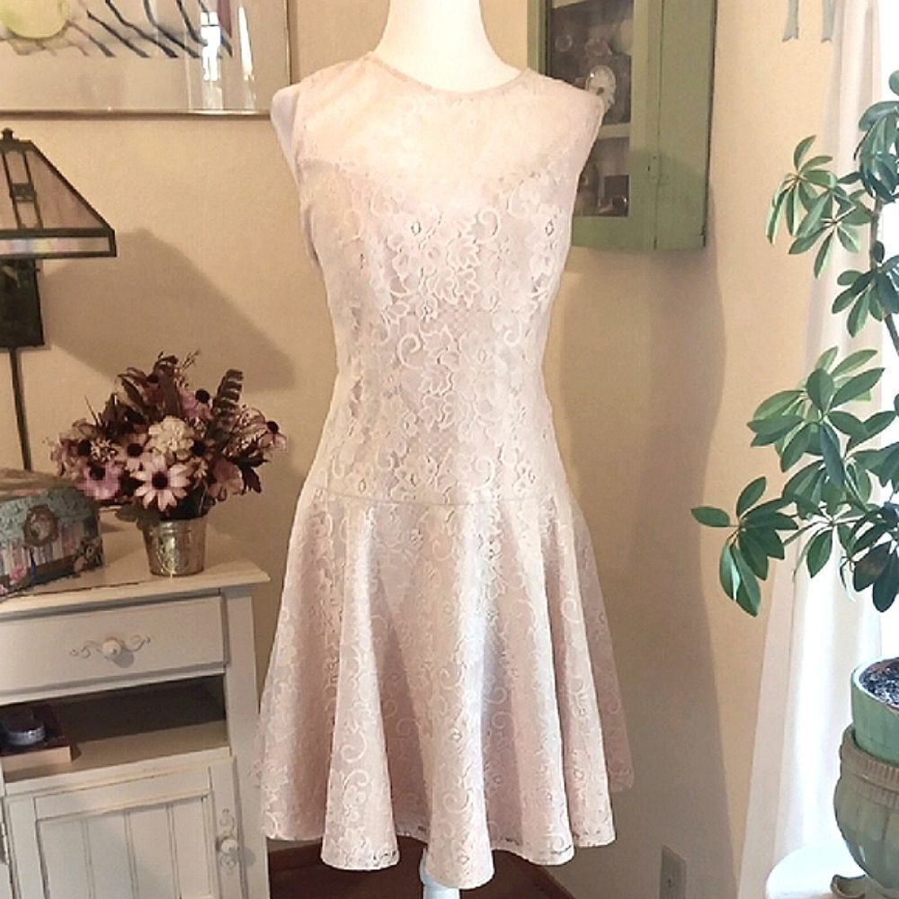 Jordan Fashions Elegant Lace Sleeveless Dress. Prom. Wedding. Formal.